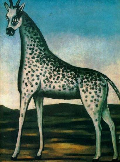 Niko Pirosmanashvili Giraffe France oil painting art